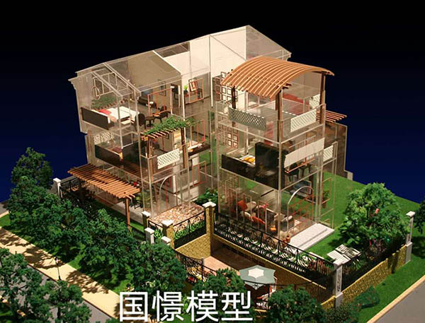 沁源县建筑模型