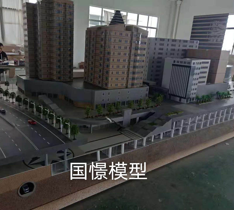 沁源县建筑模型