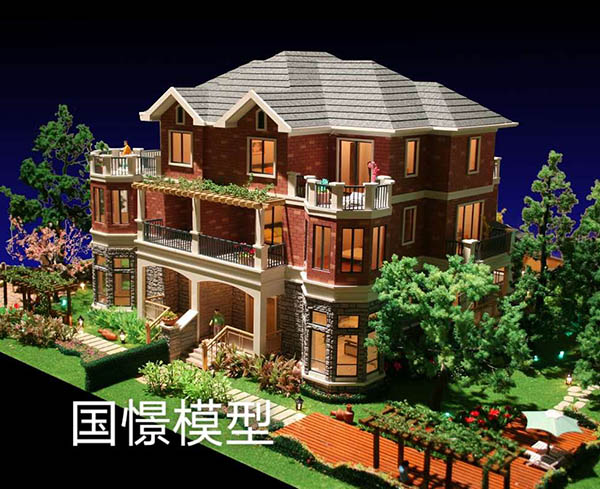 沁源县建筑模型