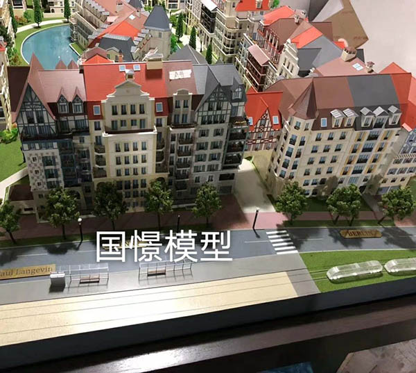 沁源县建筑模型