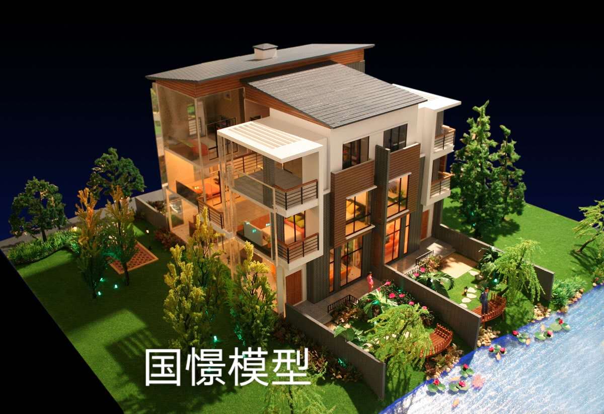 沁源县建筑模型