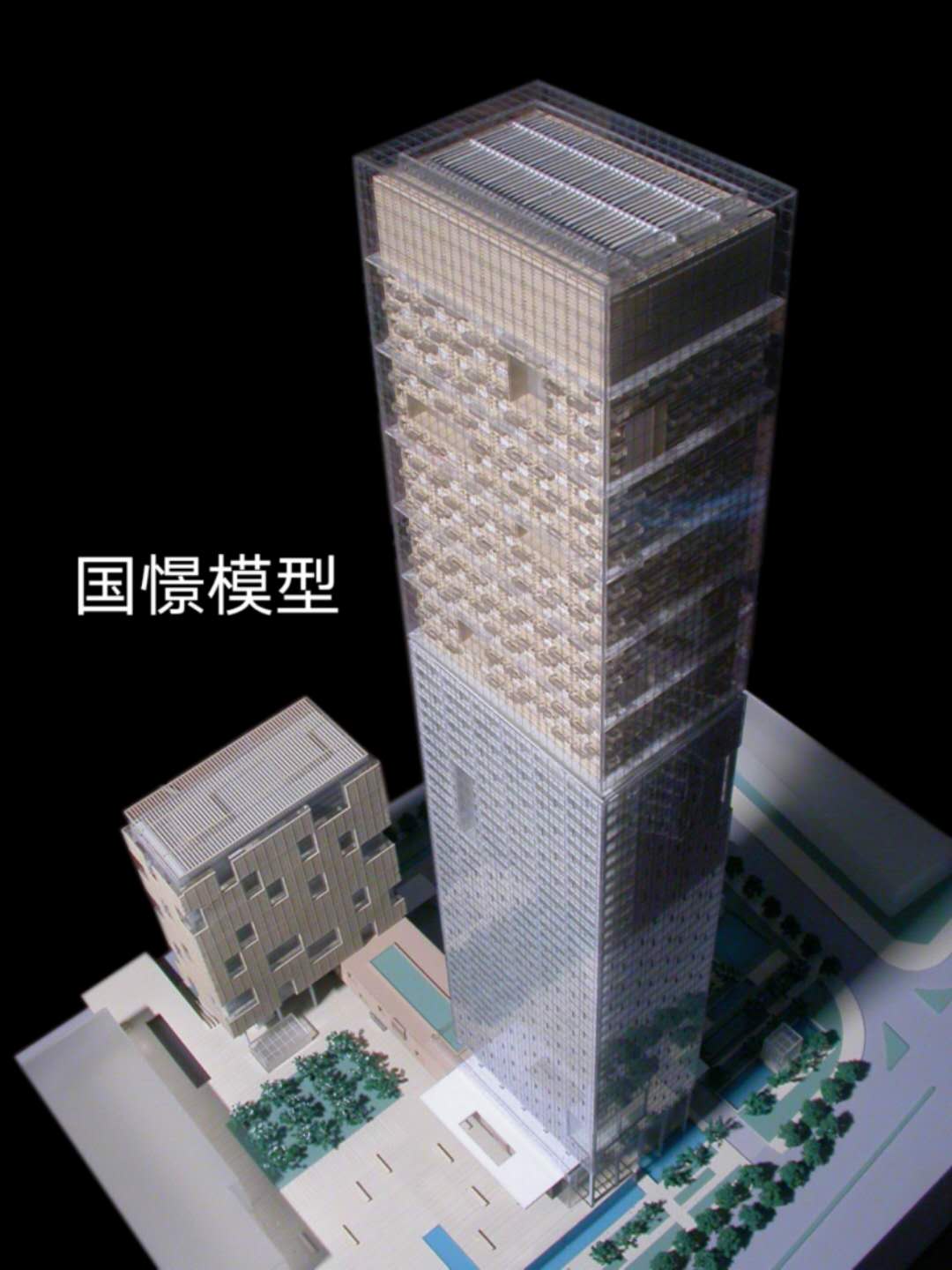 沁源县建筑模型